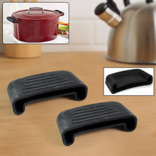 Silicone Rubber Pot Handle Sleeve Cover (2 Pc)