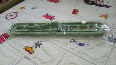 Plastic Hanging Hook - Multi-Hole Wardrobe Organizer for Clothes Storage & Display