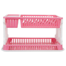 Plastic Kitchen Organizer Rack with Water Storing Tray