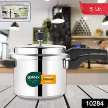 Aluminium Classic Goldex Pressure Cookers With Outer Lid (5 Litres / 5-Year warranty, ISI Number :- 2347, BIS Number :- CM/L -7600164310