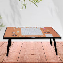 Foldable Multipurpose Mix Design Games Table Board || Bed Study Table (48 × 28 Cm / 1 Pc)