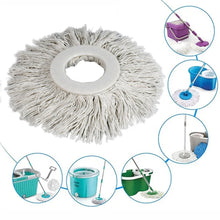Microfiber Spin Mop Replacement Head Round Shape Standard Size Spin mop Refills For All Type Mop Use