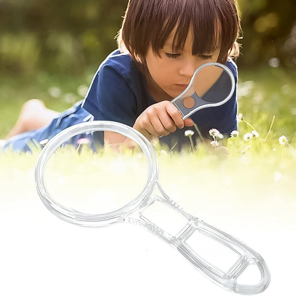 Handheld Plastic Magnifying Glasses (1 Pc / 55 MM)
