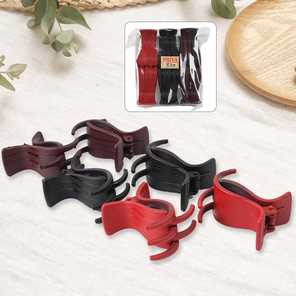 Big Hair Clips for Girls Kids Hair Accessories (6 Pcs Set / Multi Color), Hair accessories