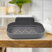 Plastic Soap Dish Holder for Bathroom Shower Wall Mounted Self Adhesive ,Sabudani (1 Pc)