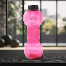 Unbreakable Plastic dumbbell Shape Water Bottle (550 ml / 1 Pc)