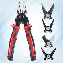 5 in 1 Wire Stripper Pliers Set, Soft Grip, Anti-Slip, Alloy Steel, Cutting, Gripping, Stripping