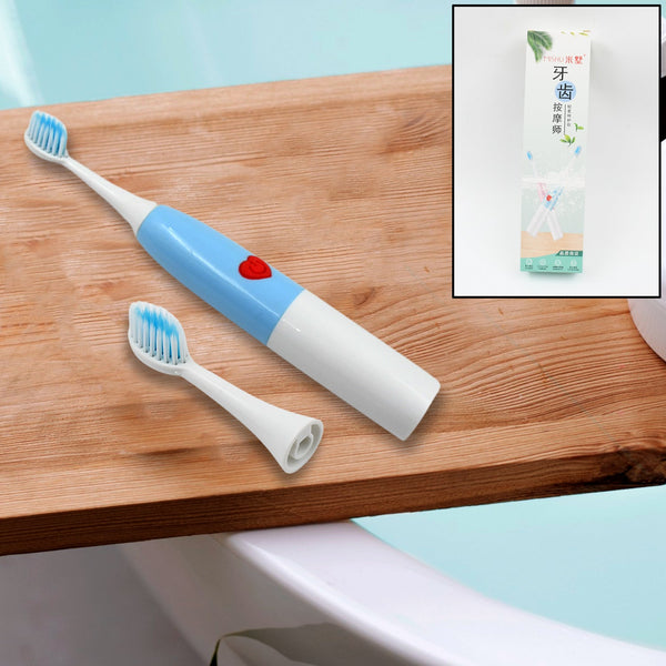 Electric Toothbrush Battery Operate For Home & Travelling Use (1 Pc)