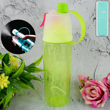 Plastic 2 In 1 Mist Spray Water Bottle (Multicolour / 600 ML / 1 Pc)