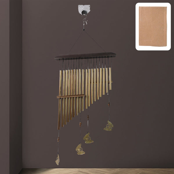 Mix Design Wind Chimes Outdoor Hanging Dragonfly Wind Chime for Outside (1 Pc)