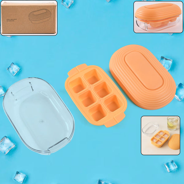 Plastic Ice Cube Tray (1 Set)