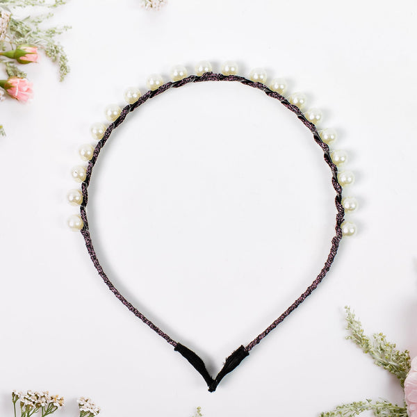 Hairband Pearls Fancy Party Hairband (1 Pc / Mix Design), Hair accessories