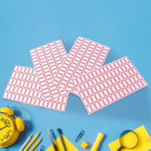 Multipurpose Blank Label Sticker Sheets (50 Sheet Set)