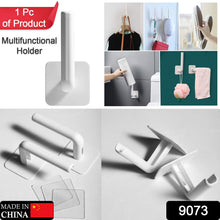 Multifunctional Adhesive Rack for Kitchen and Bathroom