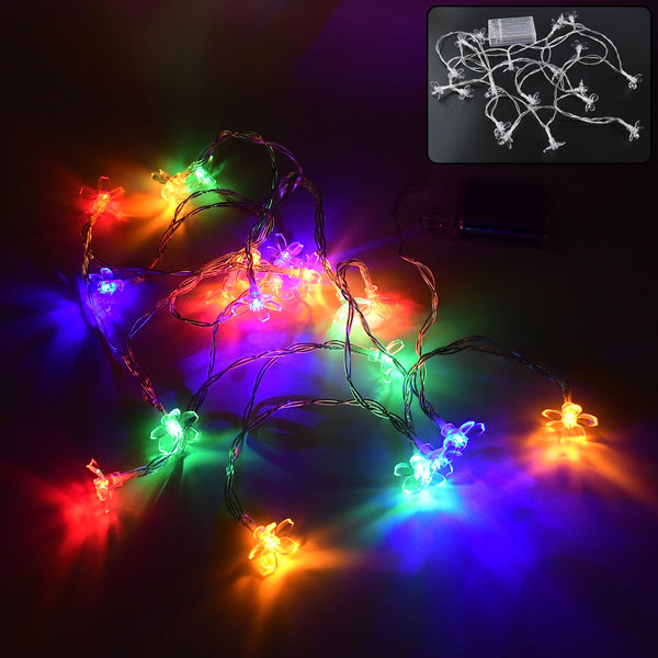 3 Meter Battery Operated Decorative LED Flower String Lights