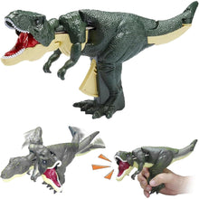 Dinosaur Roaring Toys Trigger, Dinosaurs Toys with Dinosaur Sound Lighting Model Vibrating Head Moving (3 + Years / 1 Pc)
