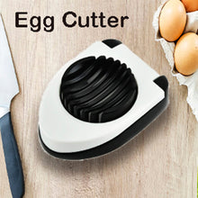 Oval Shape Plastic Multi Purpose Egg Cutter / Slicer with Stainless Steel Wires