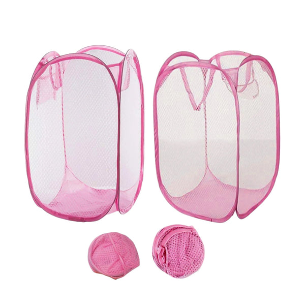 Laundry Baskets Mesh Laundry Bag (2 Pc Set)
