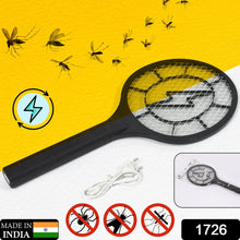Rechargeable Electric Mosquito Killer Racket with Cable