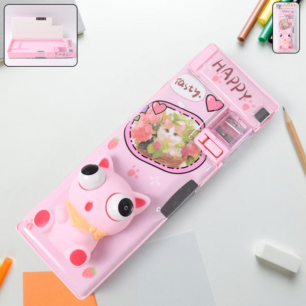 Plastic 3D Compass Box with Decompression Creative Toy (1 pc)