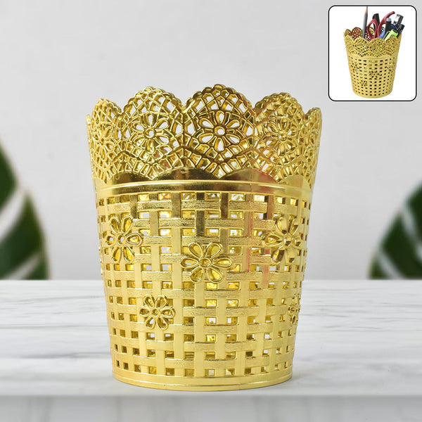 Pen holder Office Desk Metal Mesh Pen Stand (1 Pc)