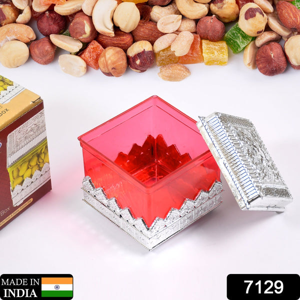 Ruby Dry fruit Storage Container - Attractive Design Box for Home & Kitchen