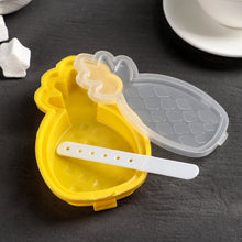 Pineapple Shape sicle Molds - Durable Silicone Ice Candy Cream Mould, DIY Ice Kitchen Tool