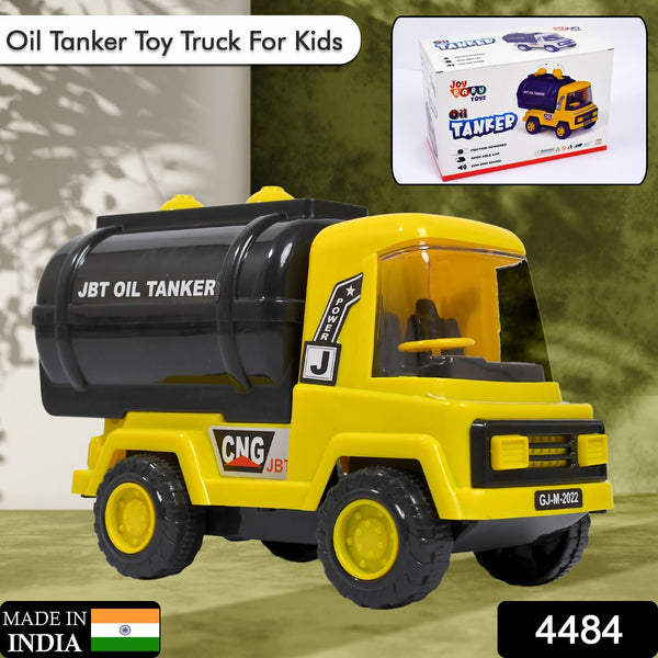 Big Heavy Duty Unbreakable Toy Truck with Sound | Friction Powered Oil-Water Tanker