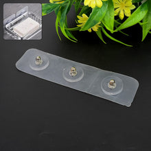 Adhesive Nails Wall Hooks (Screw Sticker / 3 Hook / 1 Pc / B Grade)