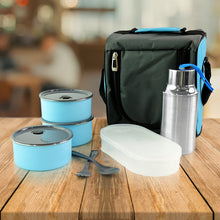 Tasty Lunch Case Set with Insulated Carry Bag
