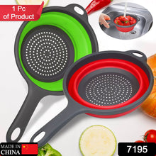 Foldable Silicone Colander for Fruit & Veggies