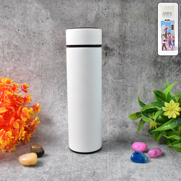 Stainless Steel Vacuum Flask with Digital Temperature Display
