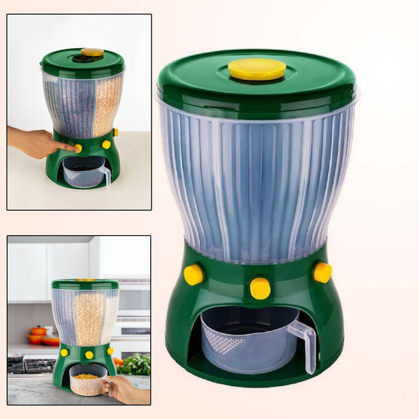 4 in 1 360 Degree Rotation Cereal Dispenser (Approx 10 kg / 1 Pc)
