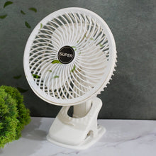 Multifunctional USB Desk Fan – Clip-On Plug & Play Fan, 1 Pc with Brown Box (On / Off Switch Not Provided)