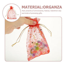 Net Fabric Drawstring Pouch – Ideal for Dry Fruits, Organza Shagun Potli (Mix Sizes & Design)