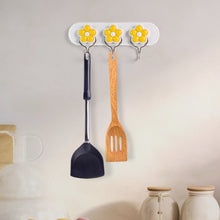 Multipurpose Strong & Hook Self-Adhesive hooks for wall Heavy Plastic Hook (1 Pc)