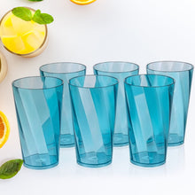Premium 300ml Transparent Glass Set for Water, Juice & Cocktails (Set of 6)
