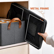 Foldable Cloth Storage Organizer Bag With Handles (46x27CmPc)