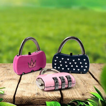 3 Digit Metal Combination Number Lock (1 Pc / Mix Design & Color)