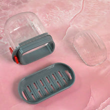 Multipurpose Soap Box Holder with Transparent Dust-Proof Lid ,Sabudani (1 Pc)