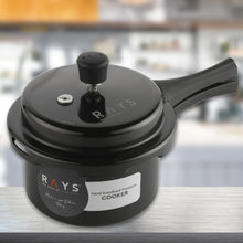 Aluminium Rays Black Beauty Pressure Cookers With Outer Lid (2.5 Litres / 1-Year warranty, ISI Number :- 2347, BIS Number :- CM/L -7600164310