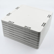 8-Layer Foldable Shoe Rack for Entryway - Heavy Duty Plastic Shoe Organizer