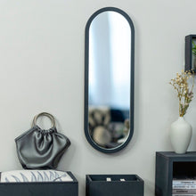Modern Oval Wall-Mounted Bathroom Mirror (1 Pc)