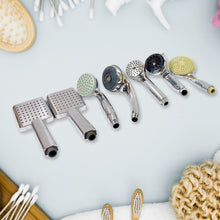 Plastic High Pressure Handheld Shower Head (1 Pc / Mix Design & Size)