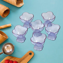 Serving Dessert Bowl Set - 6pcs Ice Cream, Salad, and Fruit Bowls (Brown Box)