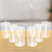 Apex Everyday Plastic Glass Set – 6 Pieces Lightweight & Unbreakable