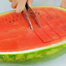 Watermelon Slicer - Stainless Steel Corer and Cutter, Multi-Purpose Fruit Slicing Kitchen Tool