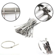 Stainless Steel Cable TIE (4.6x100MM / 10 pcs Set)