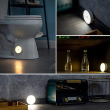 8 LED Night Lights With USB Charging & Double-Sided Adhesive Pads (1 Pc)