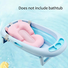 Baby Bath Pillow Newborn Anti-Slip Bathtub Pad Foldable with Strap For 0-6 Month Baby